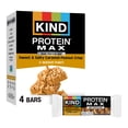 thumbnail image 1 of KIND, Gluten Free, Protein MAX Sweet & Salty Caramel Peanut 20 gram Protein Bars 4 Count  Cardboard Box, 1 of 7