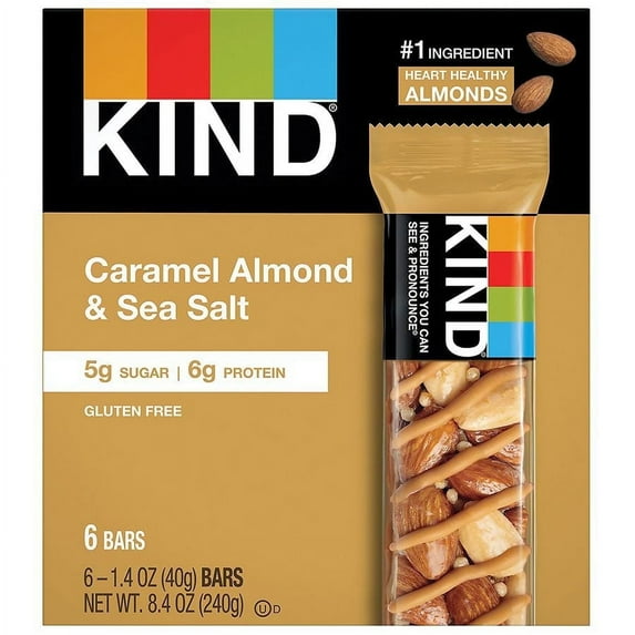 KIND Granola Snack Bars1.4oz x 6 Each Pack of 2