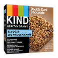 thumbnail image 1 of KIND Healthy Grain Bars, Double Dark Chocolate Granola Bars, Gluten Free, 1.2 oz, 5 Snack Bars per box (6 Pack), 1 of 4