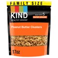 thumbnail image 1 of KIND Healthy Grains Clusters, Peanut Butter, 17 oz, 1 Bag, 1 of 6
