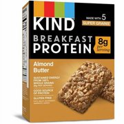 KIND KIND Breakfast Protein Bars - Gluten-free, Dairy-free, Peanut-free, Low Sodium - Almond Butter, Honey - 6 / Box | Bundle of 10 Boxes