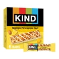 thumbnail image 1 of KIND Mango Pineapple Nut Bars, 6-Count Snack Bars, 1 Cardboard Box, 1 of 12