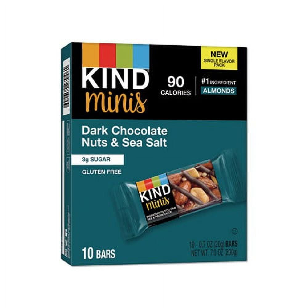 KIND Minis Dark Chocolate Nuts/Sea Salt KIND Minis Dark Chocolate Nuts/Sea Salt