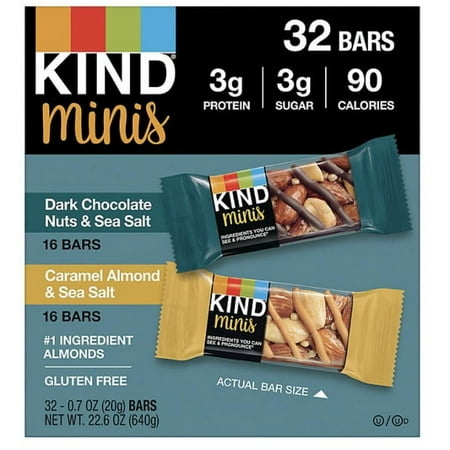 KIND Minis Variety Pack 32 pk. A1