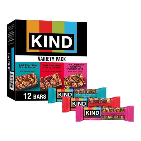 KIND Mixed Flavors Bars 16.8 OZ 12 Count