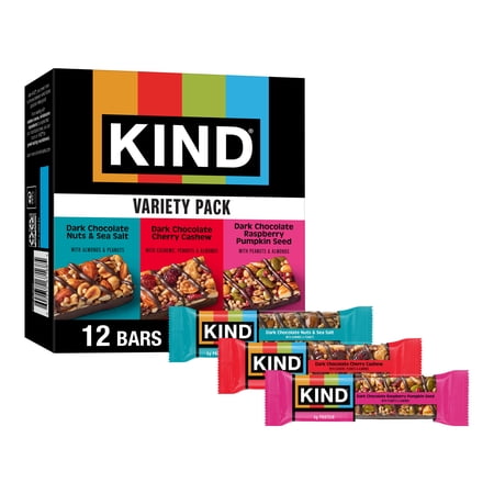 KIND Mixed Flavors Bars 16.8 OZ 12 Count