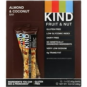 KIND Bars, Almond & Coconut, Gluten Free, Low Sugar, 1.4oz, 12 Count