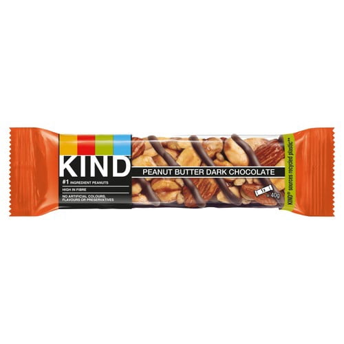 KIND Peanut Butter & Dark Chocolate Snack Bar 40g, British Import (Pack of 3)