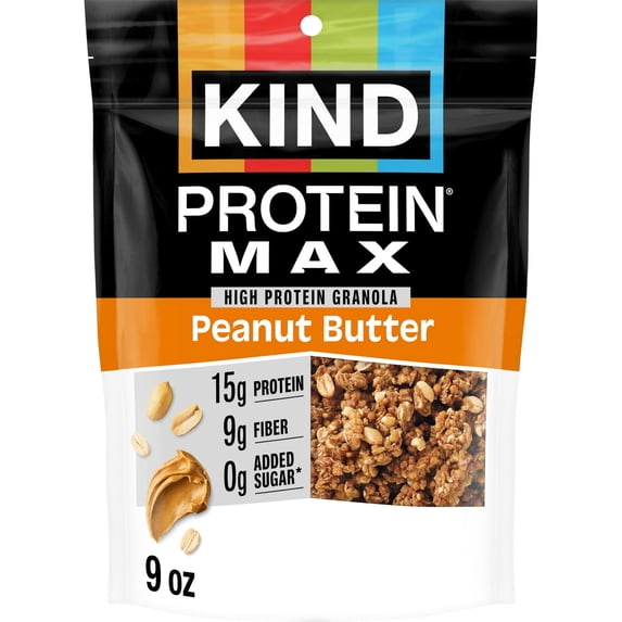KIND Peanut Butter, Protein Max Granola, 9.0 oz