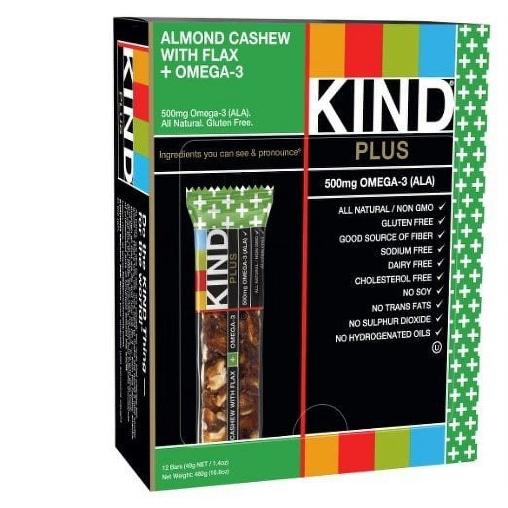 KIND Plus Fruit + Nut Bar, 12 ea - Walmart.com