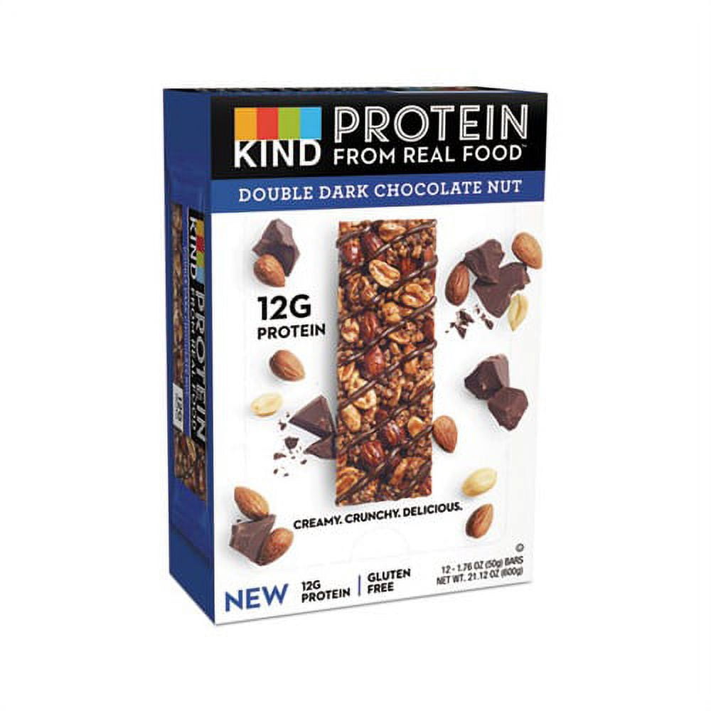 KIND Protein Bars, Double Dark Chocolate Nut, Gluten Free KIND Protein
