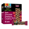 KIND Seeds Fruit & Nuts Snack Bar, Dark Chocolate Raspberry Pumpkin