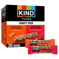 thumbnail image 1 of KIND Thins Bars Variety Pack, Peanut Butter Dark Chocolate & Dark Chocolate Cherry Cashew, 20 Count, 1 of 10
