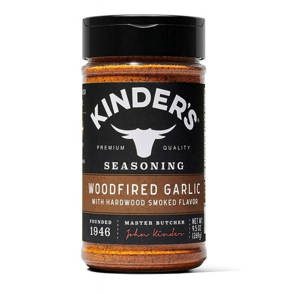 KINDER'S Woodfired Garlic Rub (9.5 oz.), Brown