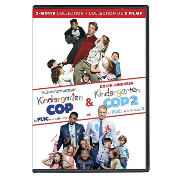 KINDERGARTEN COP / KINDERGARTEN COP 2 - DVD