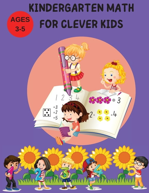 Kindergarten Math for Clever Kids: Learn, write, count, matching ...