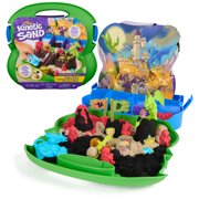 Kinetic Sand, Dragon Attack with 2 Dragons, Catapult & Molds for Kids Ages 3 and up
