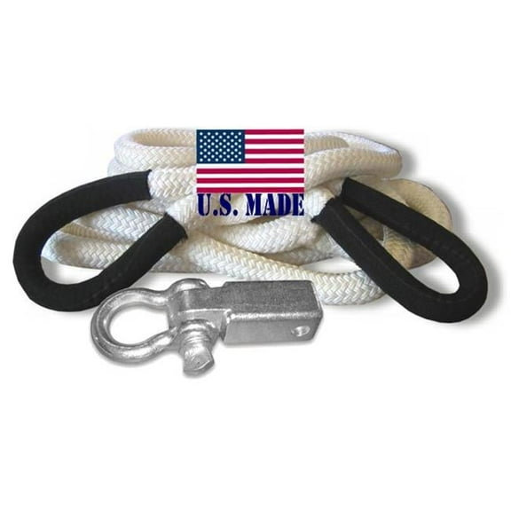 KINETIC Snatch Rope - 1 inch X 30 ft - 4X4 VEHICLE RECOVERY