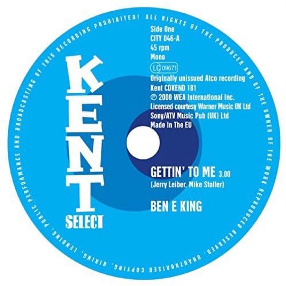 KING,BEN E / MARVELLOS - Gettin To Me / I Need You - Vinyl