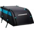 thumbnail image 1 of KING BIRD Aerodynamic Rooftop Cargo Carrier Bag, 20 Cubic Feet Car Waterproof Roof Bag for All Vehicles with/Without Rack, Includes Anti-Slip Mat, 8 Reinforced Straps, 4 Door Hooks, Luggage Lock, 1 of 11