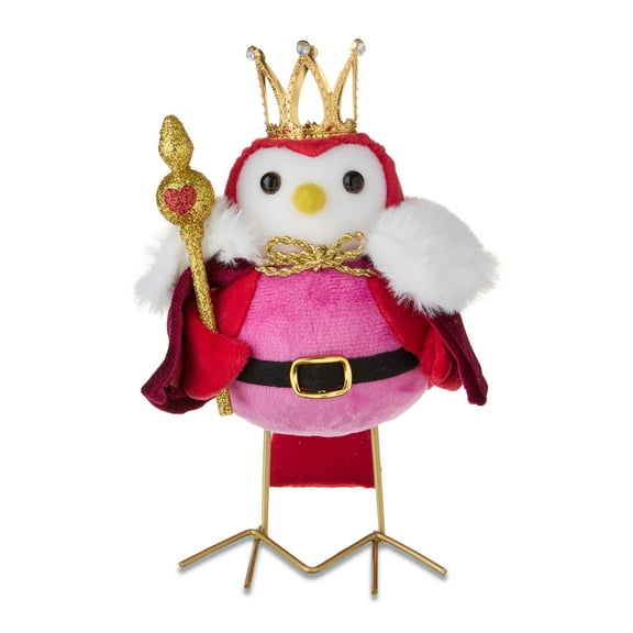 Fabric King Bird Tabletop Decoration, Multicolor, 7", Valentine's Day by Way To Celebrate