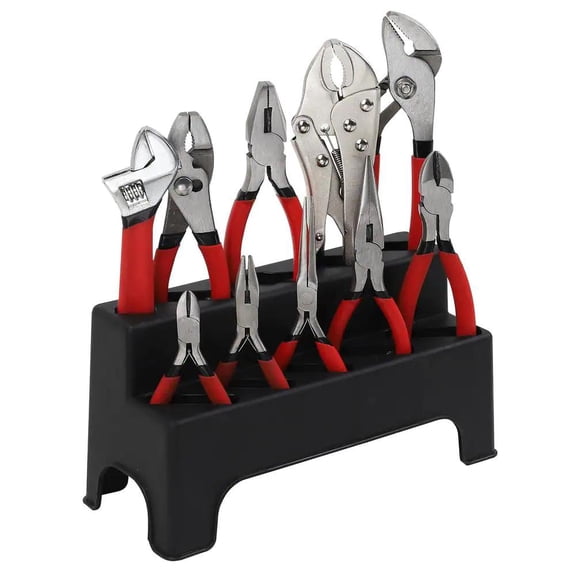KING Combination Plier & Wrench Set with Display Rack (10-Piece Set)