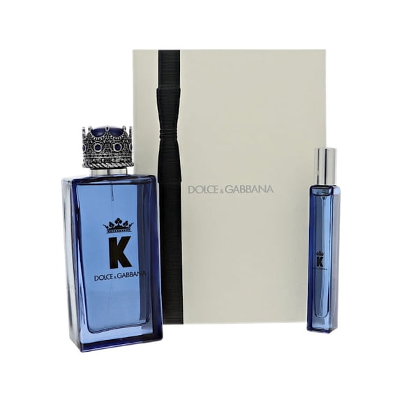KING Dolce & Gabbana Eau De Parfum 2PC (3.3 oz + 0.33 oz) Gift Set For Men