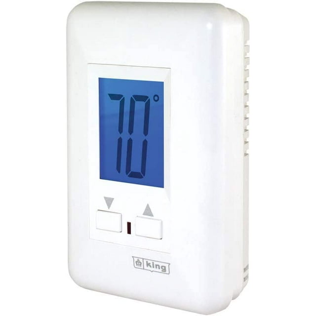 KING ES230R MAX22 Electronic Line Voltage NonProgrammable Thermostat