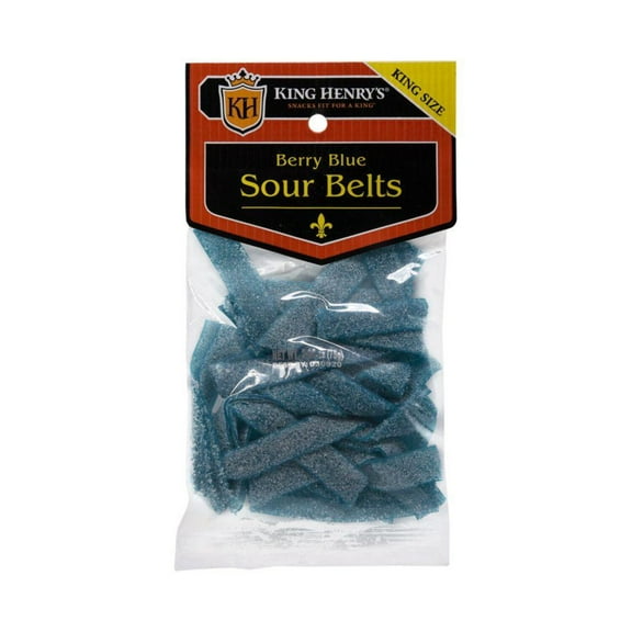 KING HENRY'S BERRYBLUE SOUR BELTS