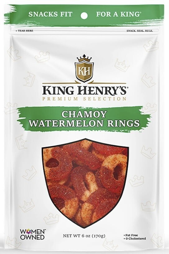 King Henry's Chamoy Watermelon Rings, 6 oz