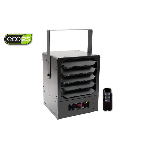 KING KBP1230-1-MB-ECO2S KBP ECO2S 2-Stage Unit Heater w/Mounting Bracket, 2850W / 120V