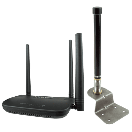 KING KS1000 Swift Omnidirectional RV Wi-Fi Antenna with WiFiMax Router