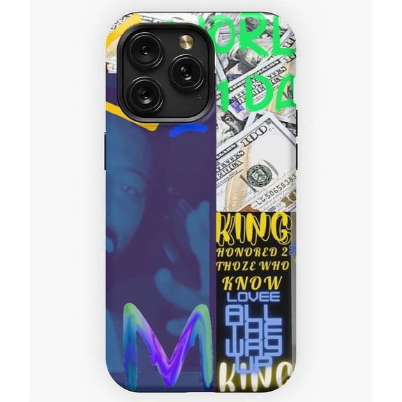 KING Royal Crown Fan Design M2381 Phone Case for iPhone 17 16 15 14 13 12 11 Pro Max