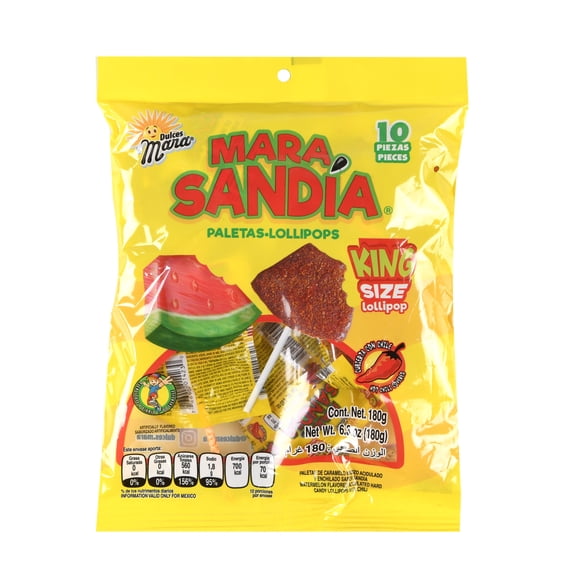 Mara Spicy Sandia King Size Watermelon Candy