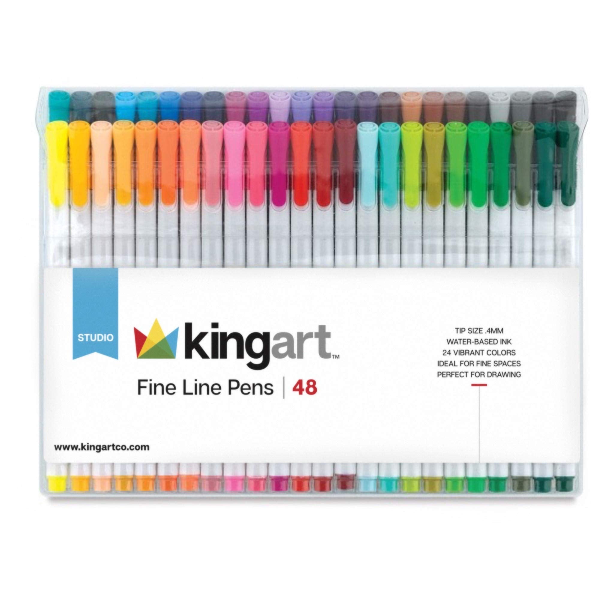 Set Of 18 Colorful Fine Liner Pens