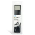 thumbnail image 1 of KINGART Charcoal Sketching Tin Travel Set, 1 of 8