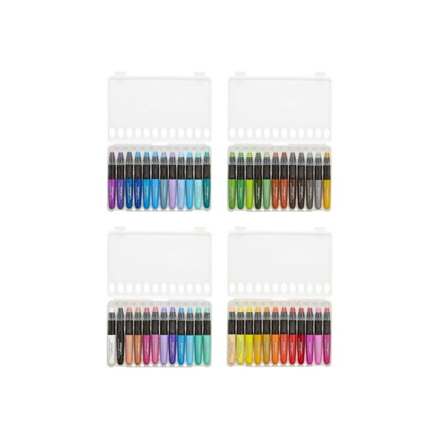 KINGART Mixed Media Gel Sticks , Set of 48 Colors