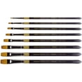 thumbnail image 1 of KINGART™ Original Gold, Golden Taklon Acrylic Handle Brushes, Set of 8, 1 of 2