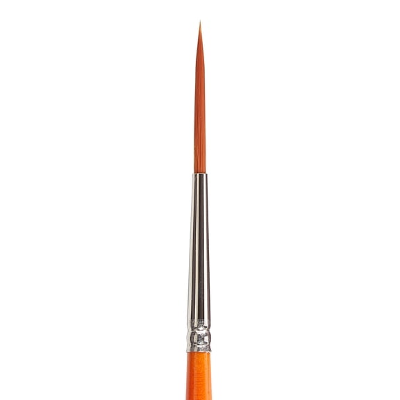 KINGART Radiant 6050-4 Script Liner Series Premium Golden Synthetic Brushes for Acrylic, Oil and Watercolor