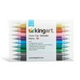 thumbnail image 1 of KINGART Twin-Tip Metallic Pens, 10 Count - pack of 4, 1 of 1