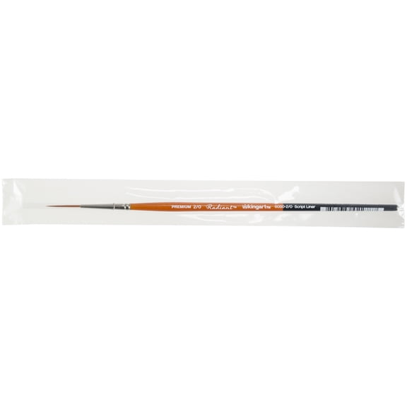 KINGART Radiant 6050 Script Liner Series Premium Golden Synthetic Brushes for Acrylic, Oil and Watercolor