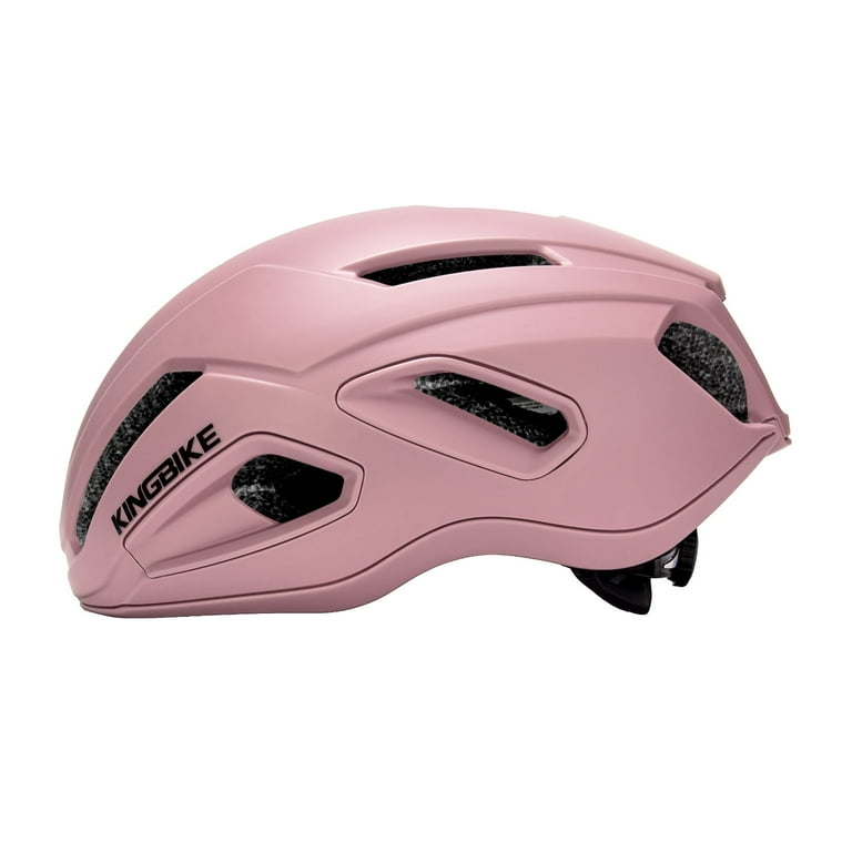KINGBIKE Bike Helmet Lightweight Adjustable Aerodynamic Shape Cycling Sports Scooter Helmet for Adult Men Women 22.05 24.02in Pink Matte Walmart