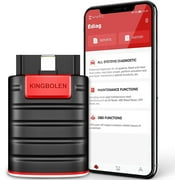 KINGBOLEN Ediag OBD2 Scanner Bluetooth for iPhone & Android, All Systems Bidirectional Diagnostic Tool , 15+ Reset Functions, All Software 1 Year Free