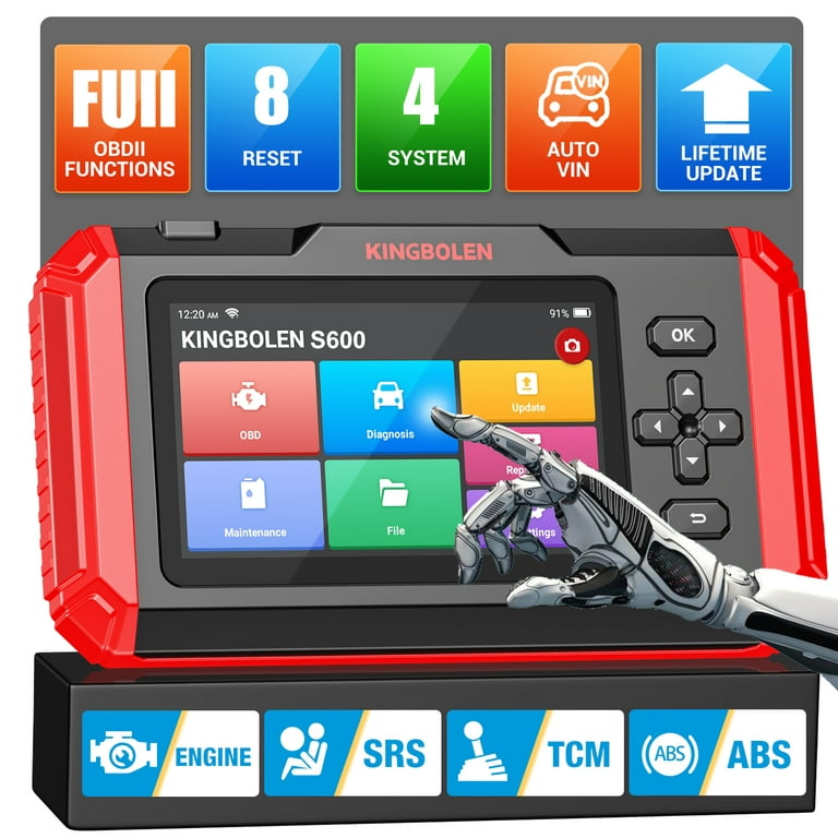 Launch Crp123X OBD2 Code Reader for Engine Transmission ABS SRS Diagnostics  with Autovin Service Lifetime Free Update Online - China Car Code Reader,  Auto Scanner