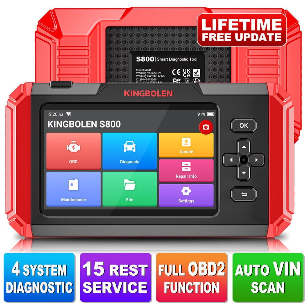 Launch Elite ABS Bleeding Scan Tool,Engine/Transmission/ABS/SRS OBD2  Scanner Diagnostic Tool,Throttle Reset Code Reader,Lifetime Online  Update,4