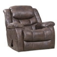 thumbnail image 1 of KINGCOMFORT King of Comfort Archer Rocker Recliner, 350 Lbs Weight Capacity, 73" Extended Length, Pad-Over Chaise, Suggested User Height 5'6" to 6'2", 1 of 5
