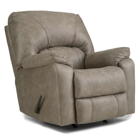 KINGCOMFORT King of Comfort Janie Rocker Recliner, 350 Lbs Weight Capacity, 72" Extended Length, Suggested User Height 5'6" to 6'2"