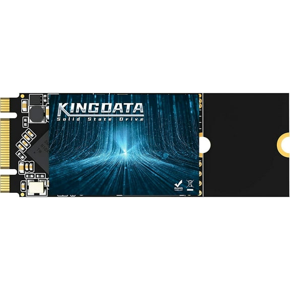 KINGDATA M.2 2260 SSD 512GB Ngff Internal Solid State Drive High-Performance Hard Drive for Desktop Laptop SATA III 6Gb/s Includes SSD(512GB, M.2 2260)