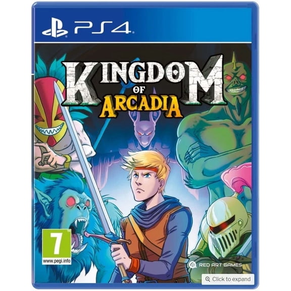 KINGDOM OF ARCADIA [RED ART GAMES] - PlayStation 4, Brand New