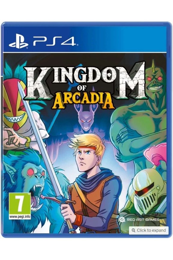 KINGDOM OF ARCADIA [RED ART GAMES] - PlayStation 4, Brand New